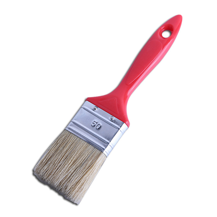 100% Natural White Bristle Paint Brush Supplier