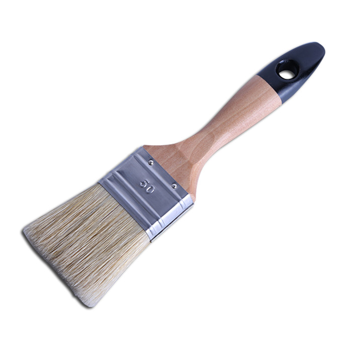100% Natural White Bristle Paint Brush for sale