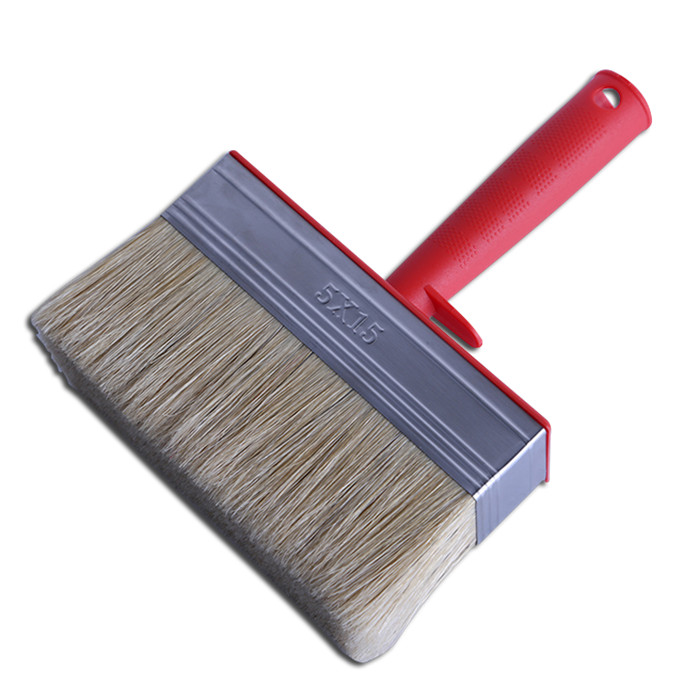 100% Natural White Bristle  Paint Brushes Wholesale