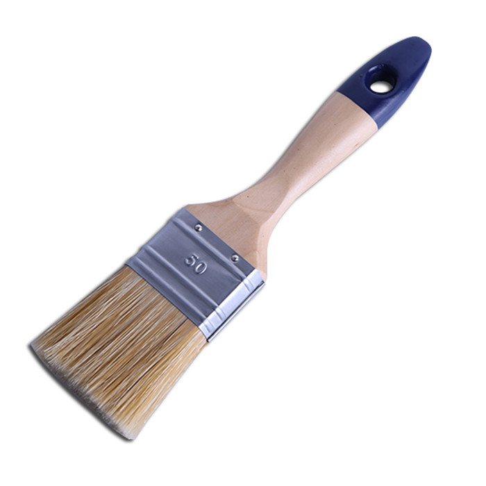 40%  White Bristle +60% Brown Paint Brush