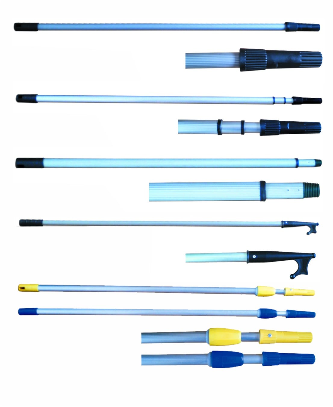 telescopic pole Aluminium type