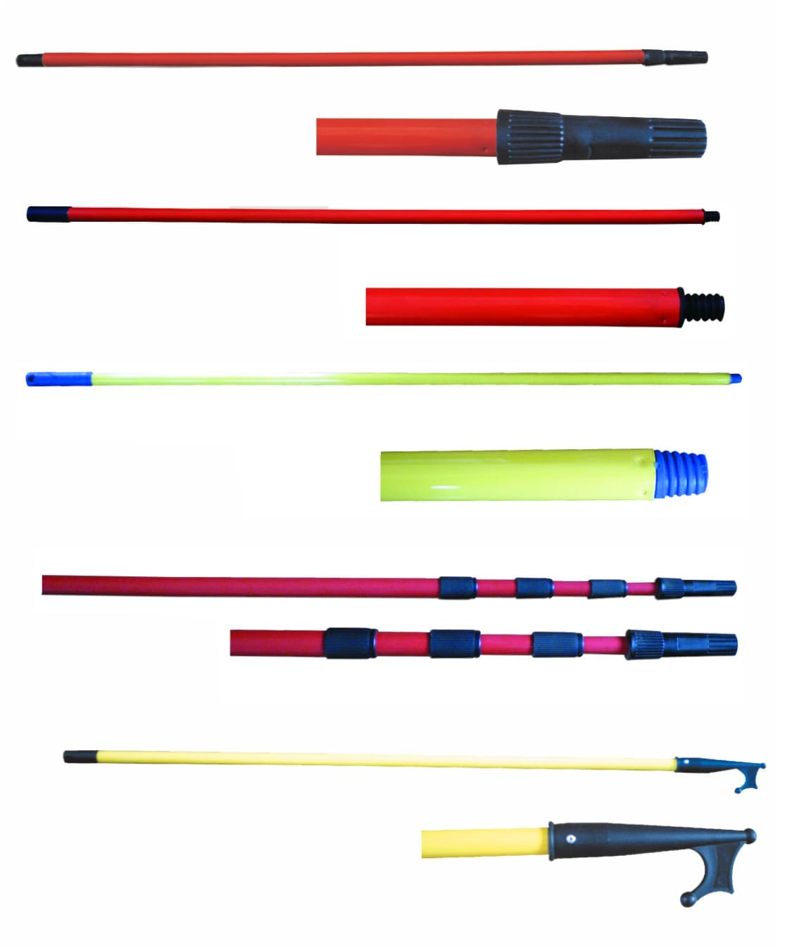 telescopic pole Iron type